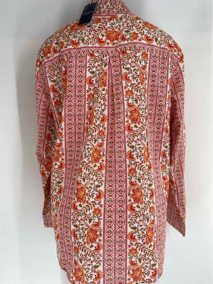 Size XL LUCKY Orange Shirt