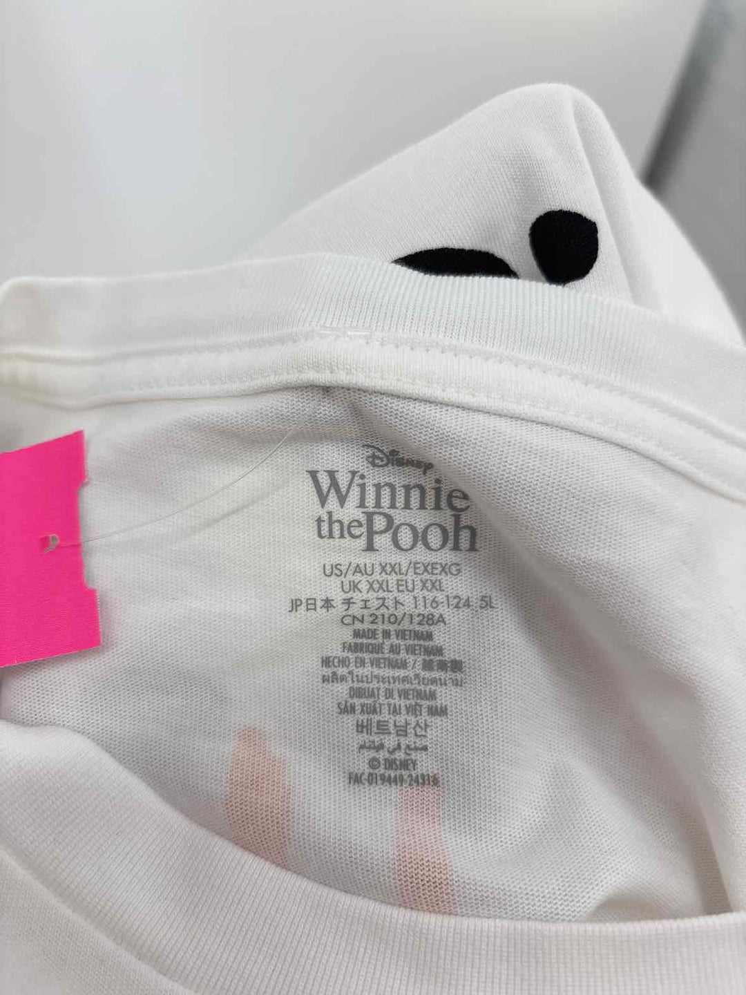 Size XXL DISNEY White Shirt