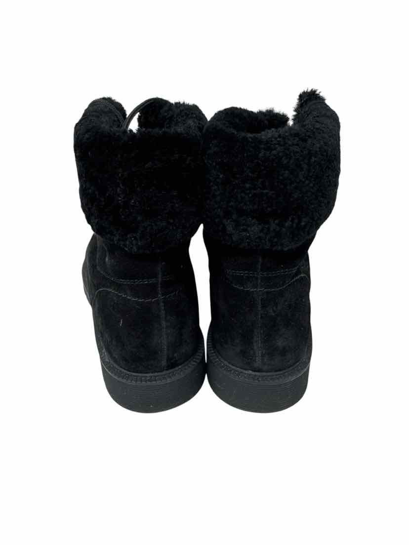 Shoe Size 7.5 VINCE Black Suede Boots