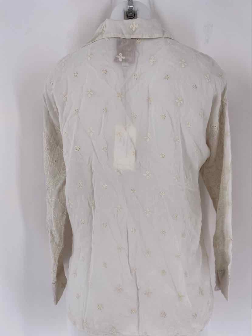 Size S Johnny Was Ivory Shirt