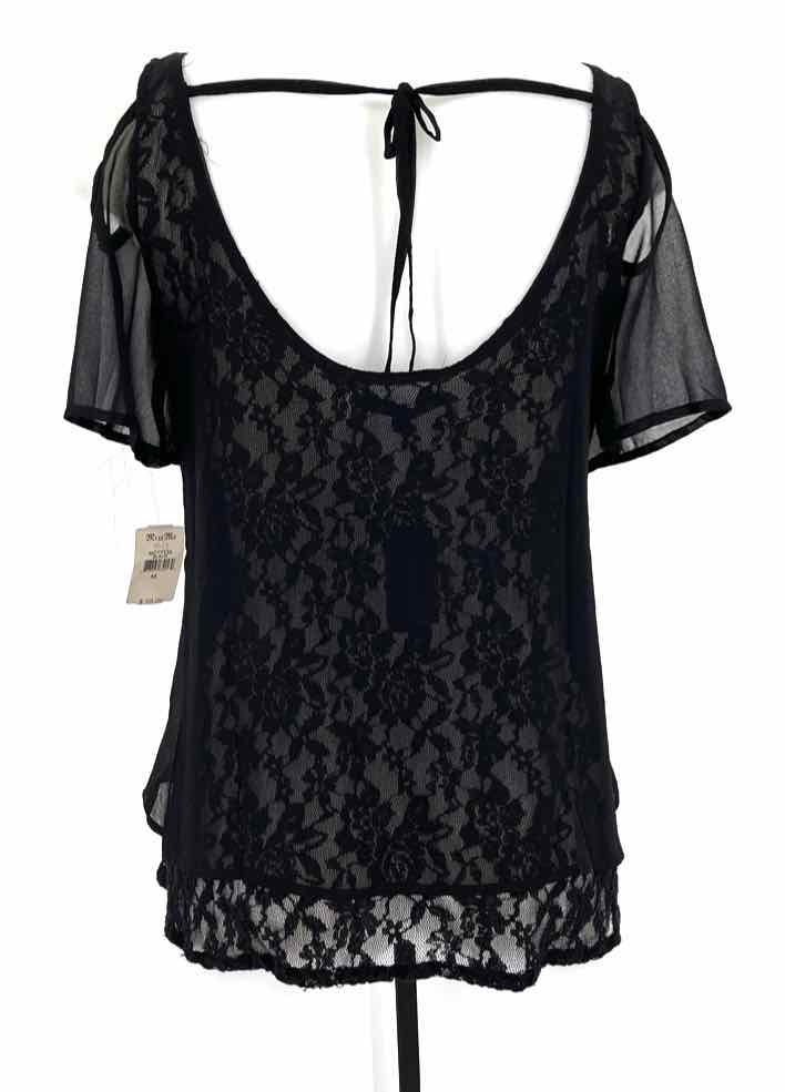Size M MISS ME Black Shirt