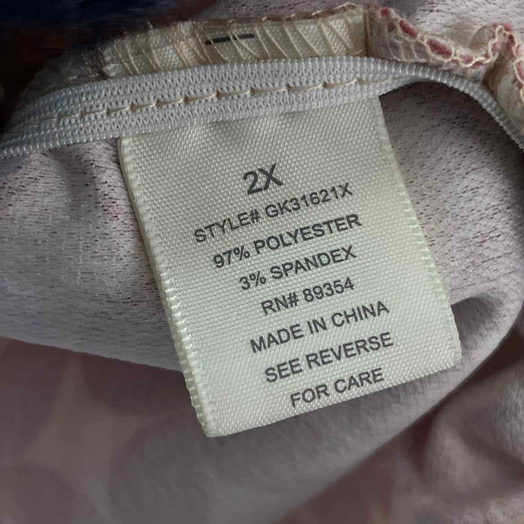 Size 2X Pink Shirt