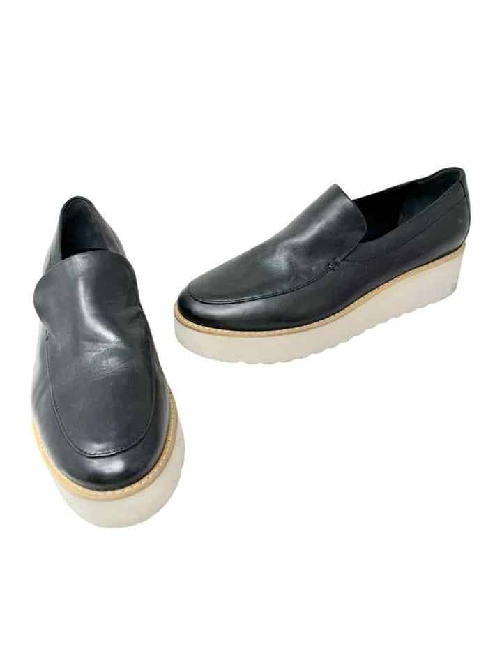 Shoe Size 8.5 VINCE Black Leather Flats