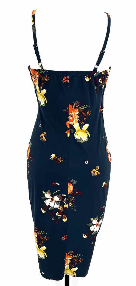Size S Navy Print Dress