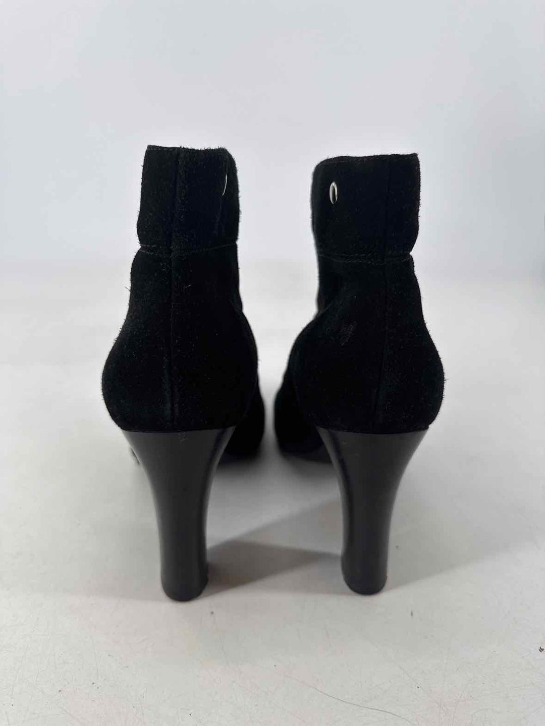 Shoe Size 8 FRANCO SARTO Black Suede Boots