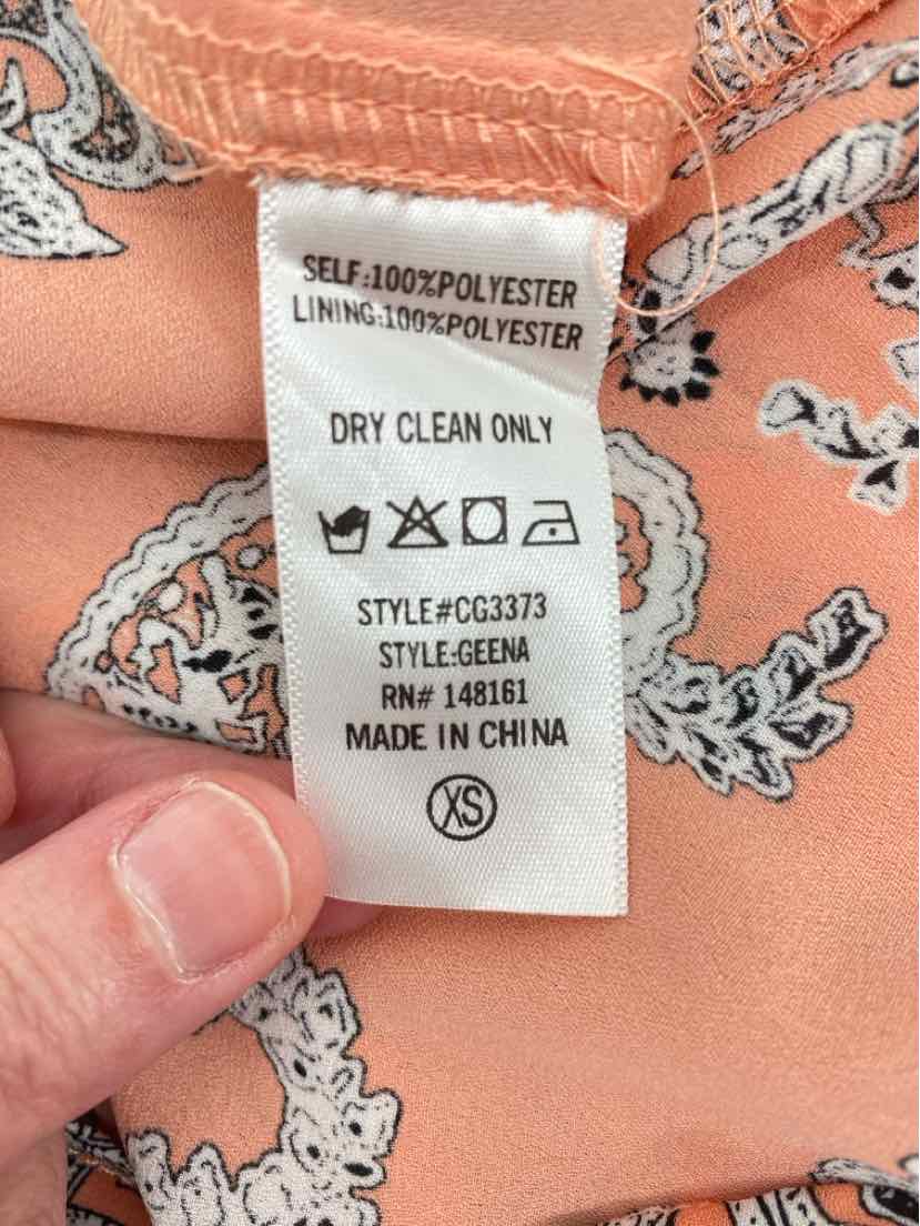 Size XS BUDDY LOVE Peach Shirt