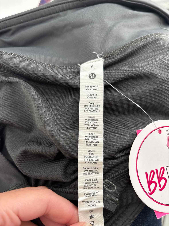 Size 6 Lululemon Multi-Color Shorts