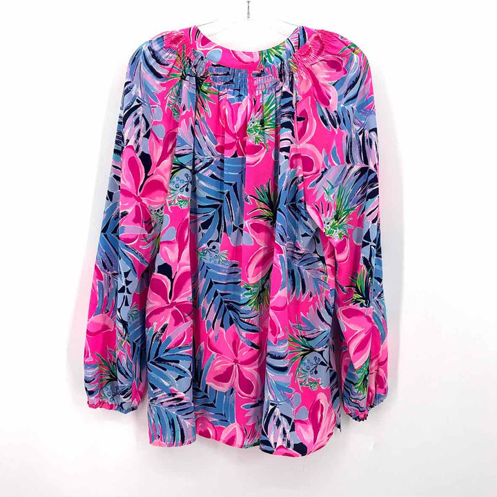 Size XL Lilly Pulitzer Hot Pink Shirt