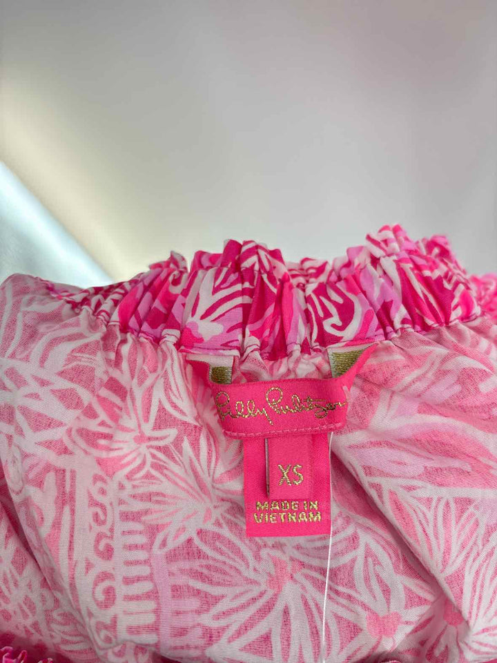 Size XS Lilly Pulitzer Pink Shirt