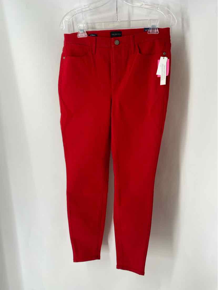 Size 8 Talbots Red Pants