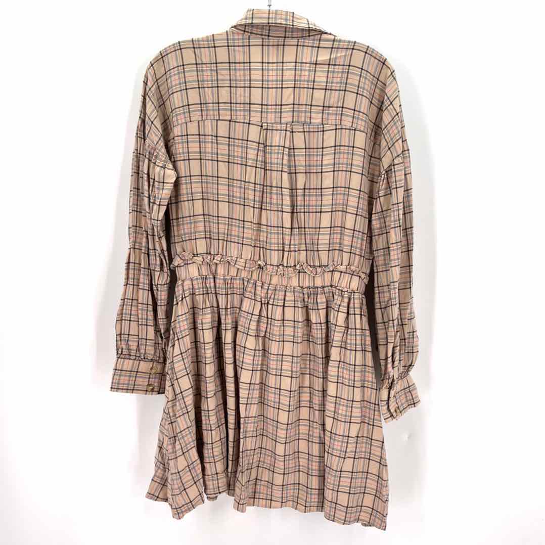 Size M BLU PEPPER Tan Dress