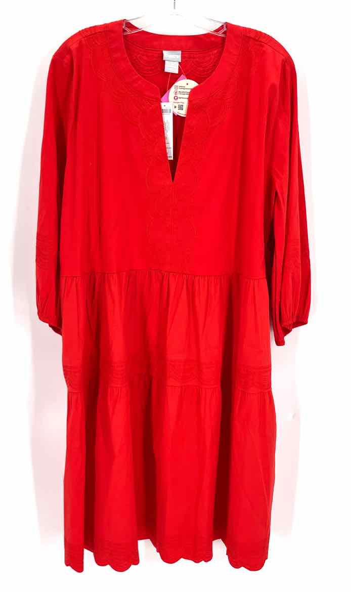 Size XL Chico's Red Dress