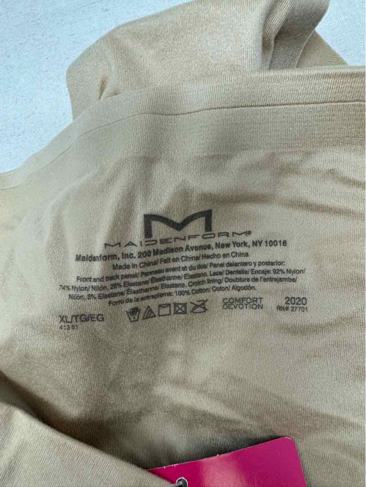 Size XL MAIDENFORM Nude PANTIES