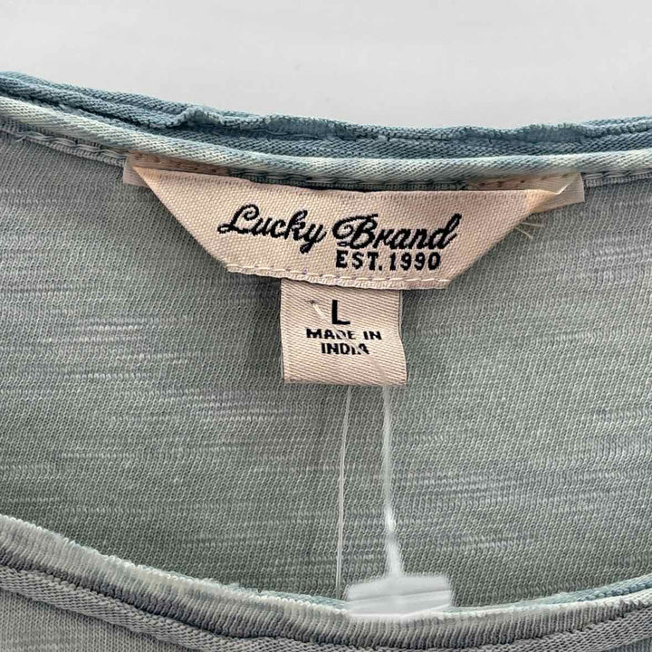 Size L LUCKY Green Shirt