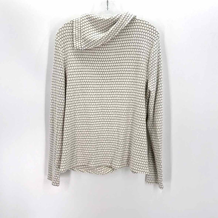 Size L Cream Quilted Shirt