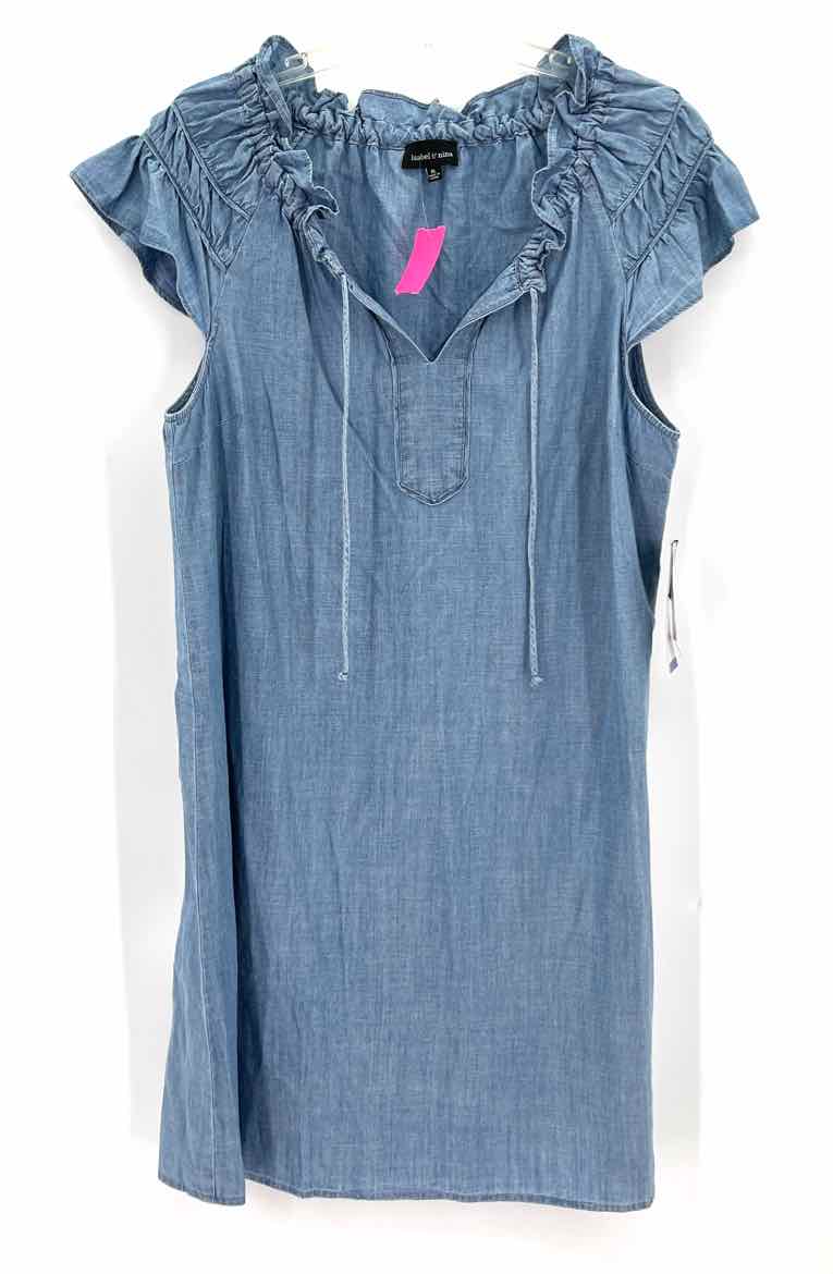 Size XL Blue Chambray Dress