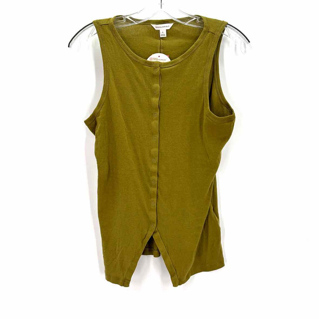 Size L Banana Republic Olive Shirt