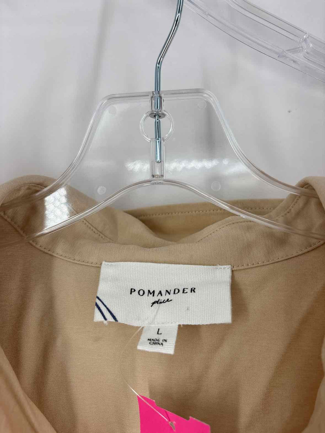 Size L POMANDER PLACE Tan Shirt