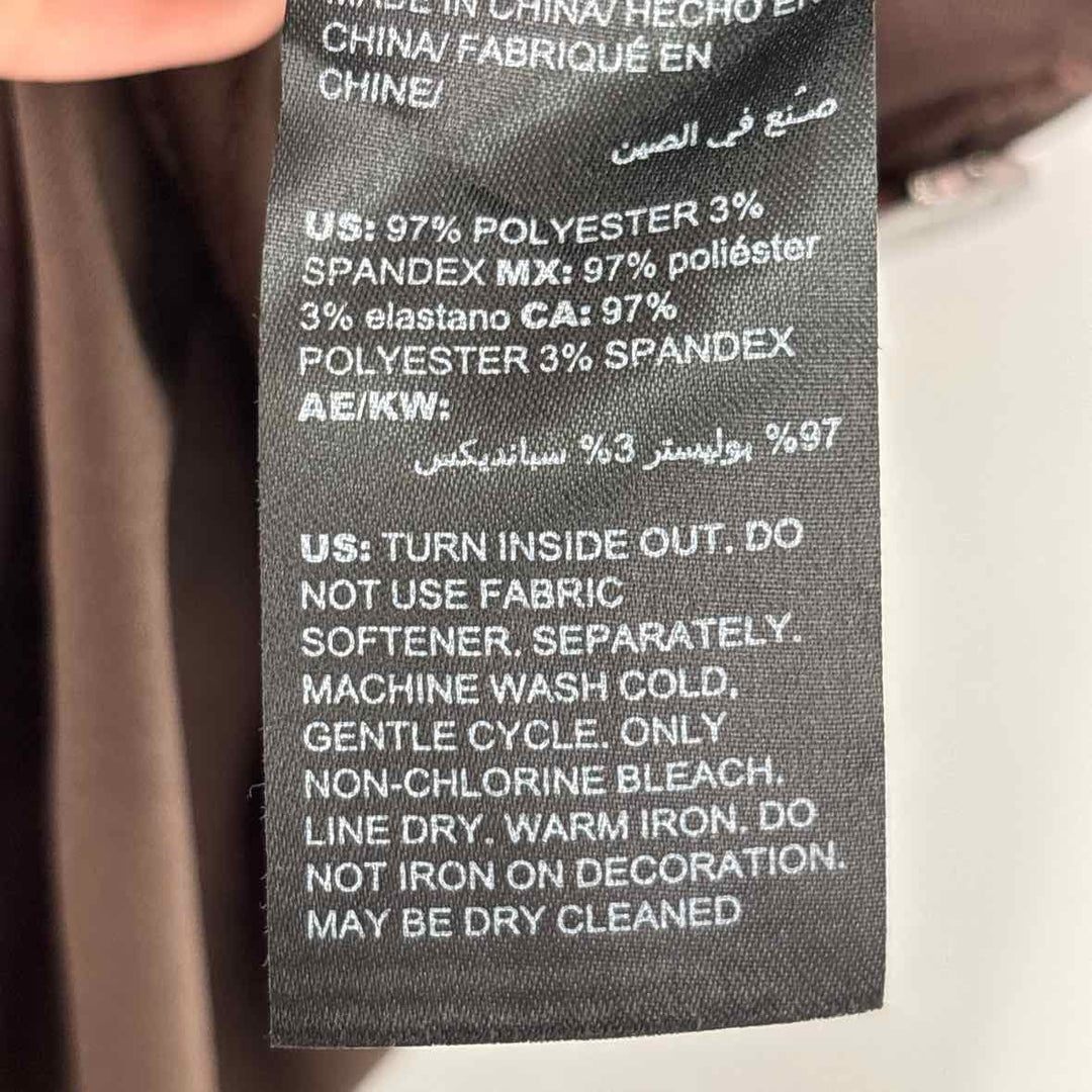 Size 0 White House Black Market Brown Pants