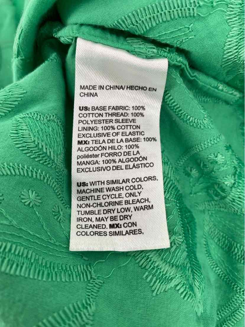 Size 10 Chico's Green Shirt