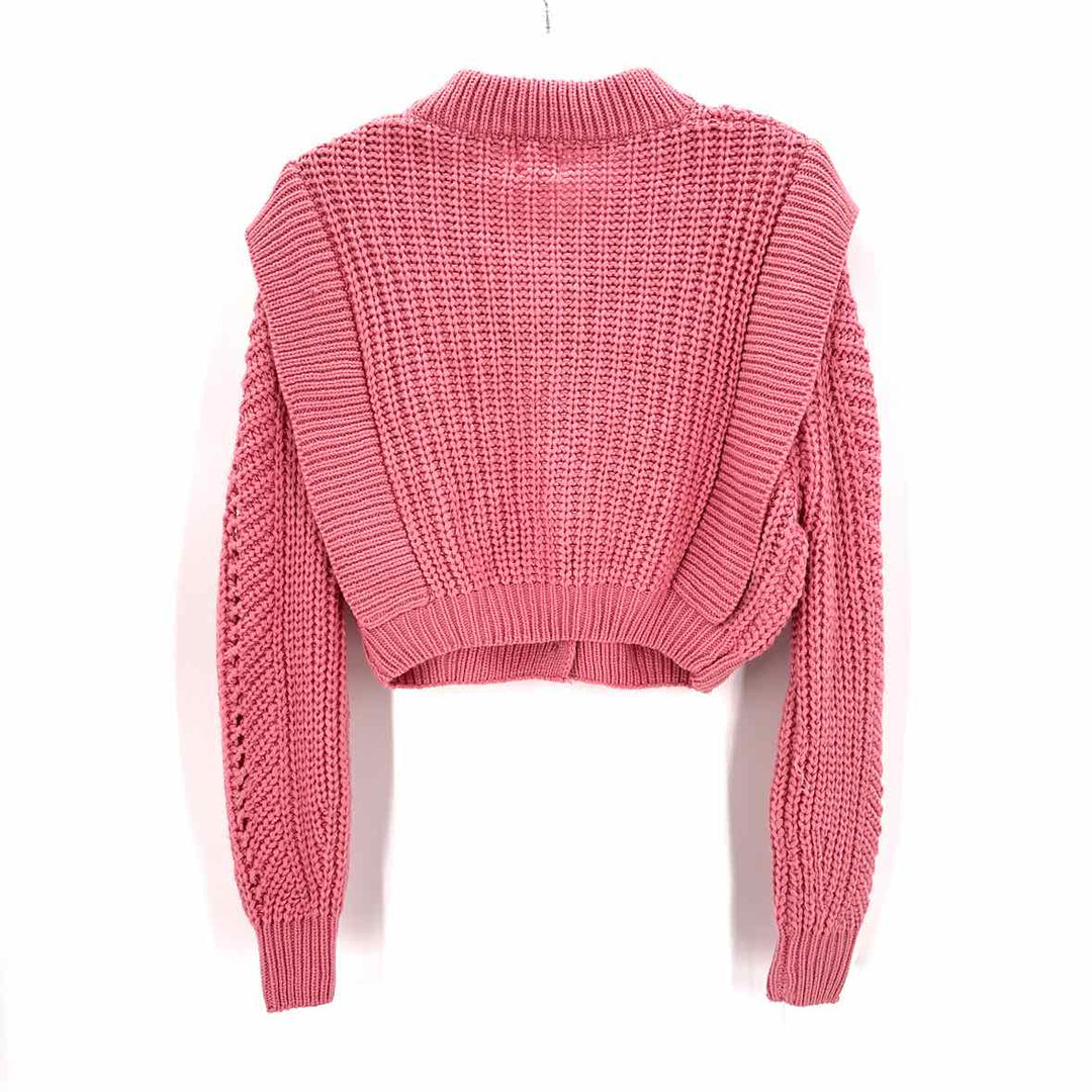Size M Pink Knit Sweater