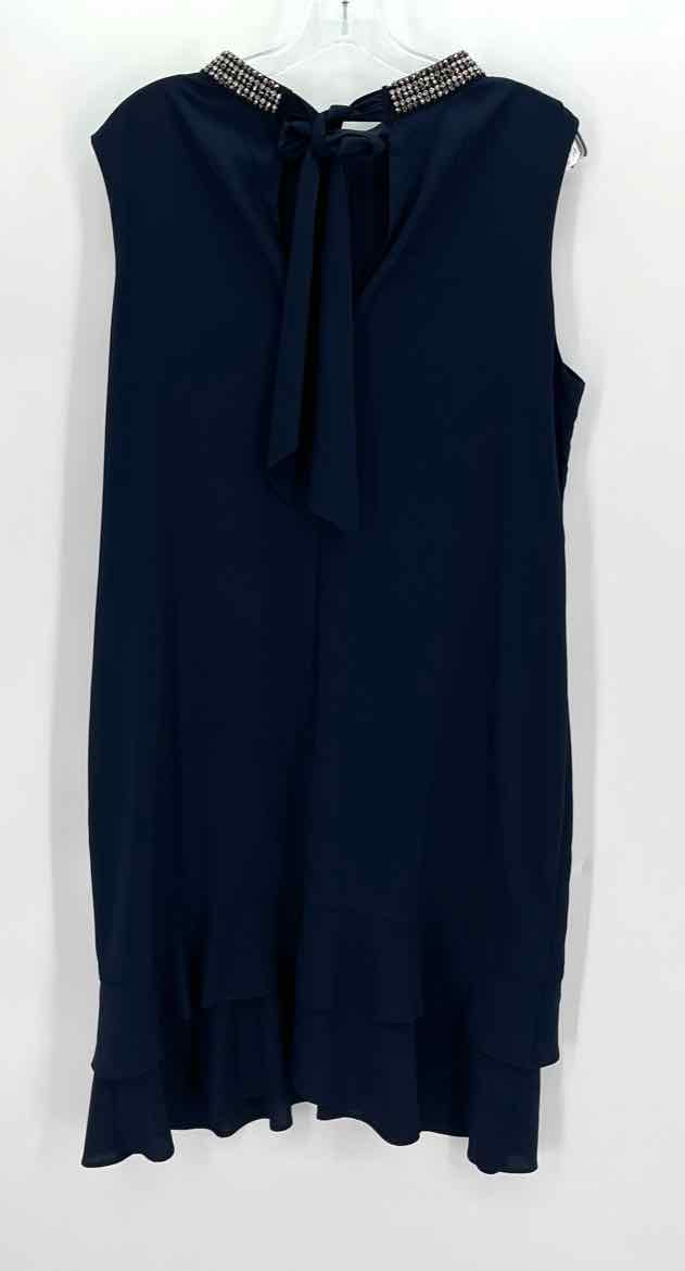 Size 16 DONNA RICO Navy Dress