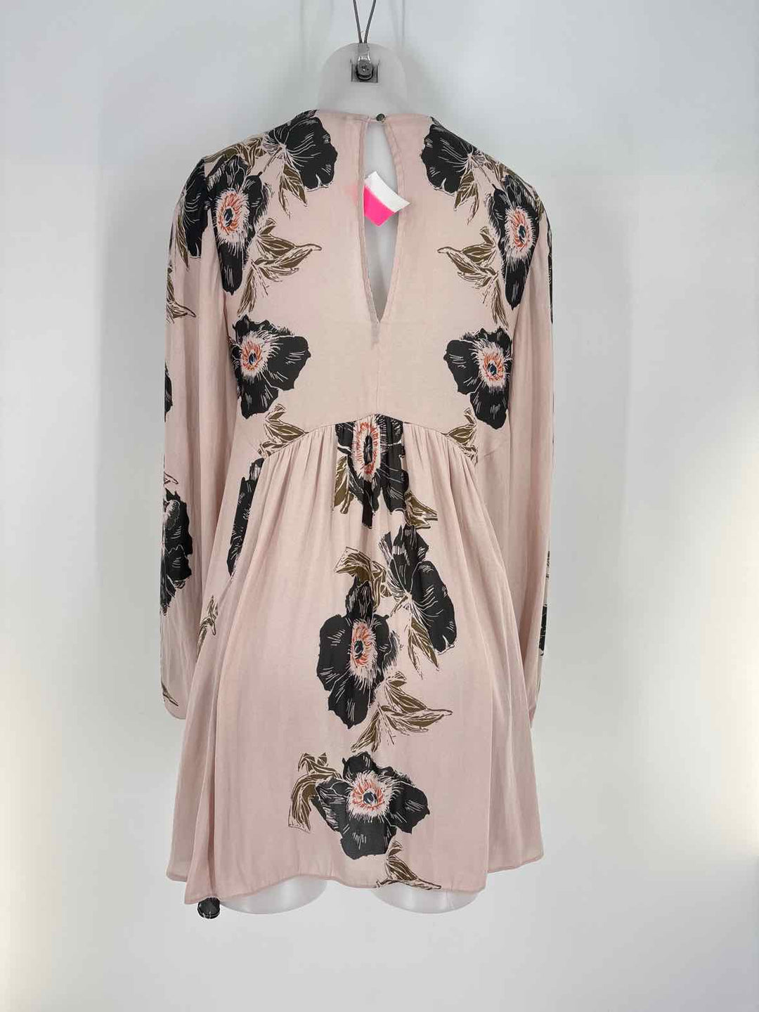 Size S FREE PEOPLE PINK PRINT Dress