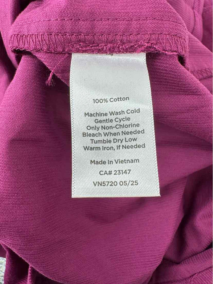 Size 2 Talbots Purple Shirt