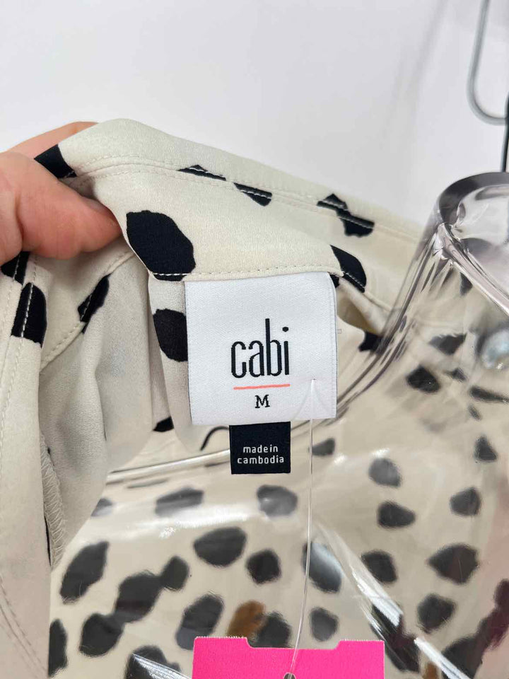 Size M CABI Cream Shirt