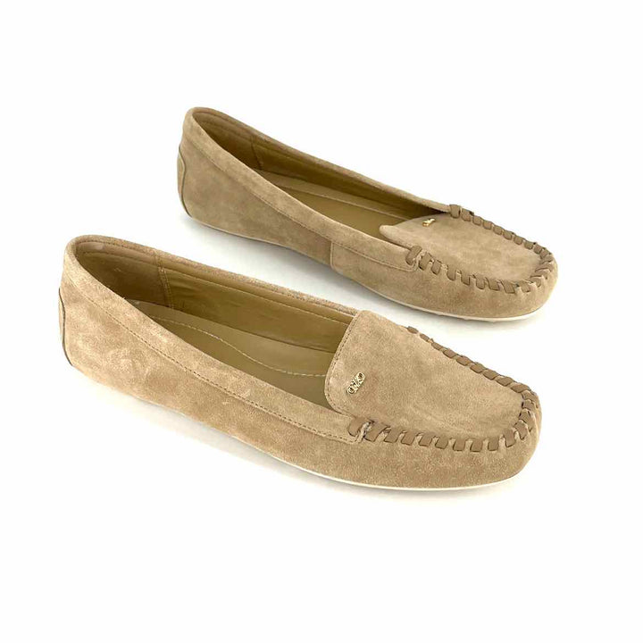 Shoe Size 9 Michael Kors Tan Suede Flats