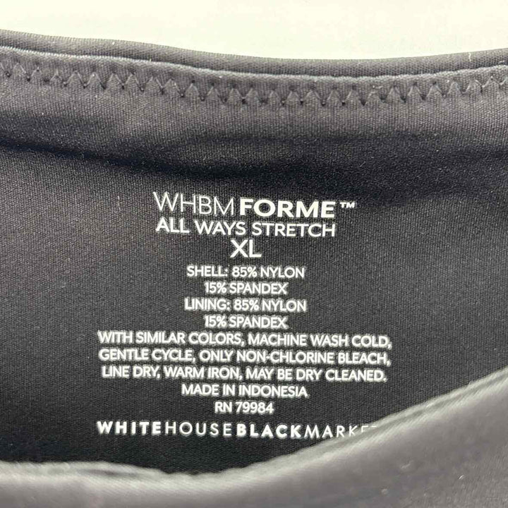 Size XL White House Black Market Black Shirt