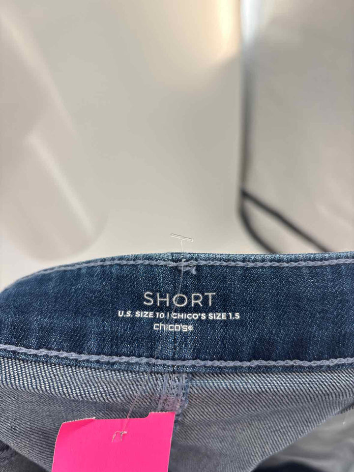 Size 10 Chico's Denim Shorts