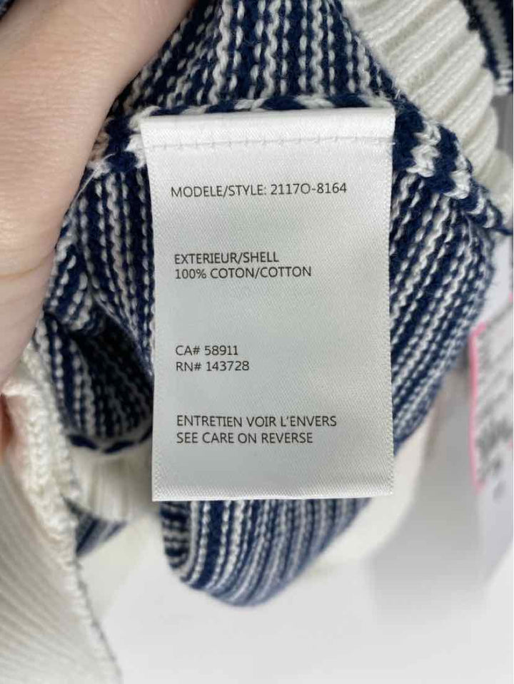 Size M TRIBAL Navy Print Sweater