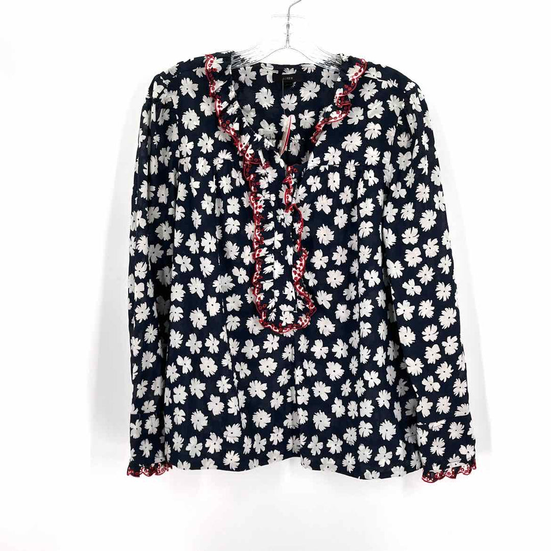 Size S J Crew Multi-Color Shirt