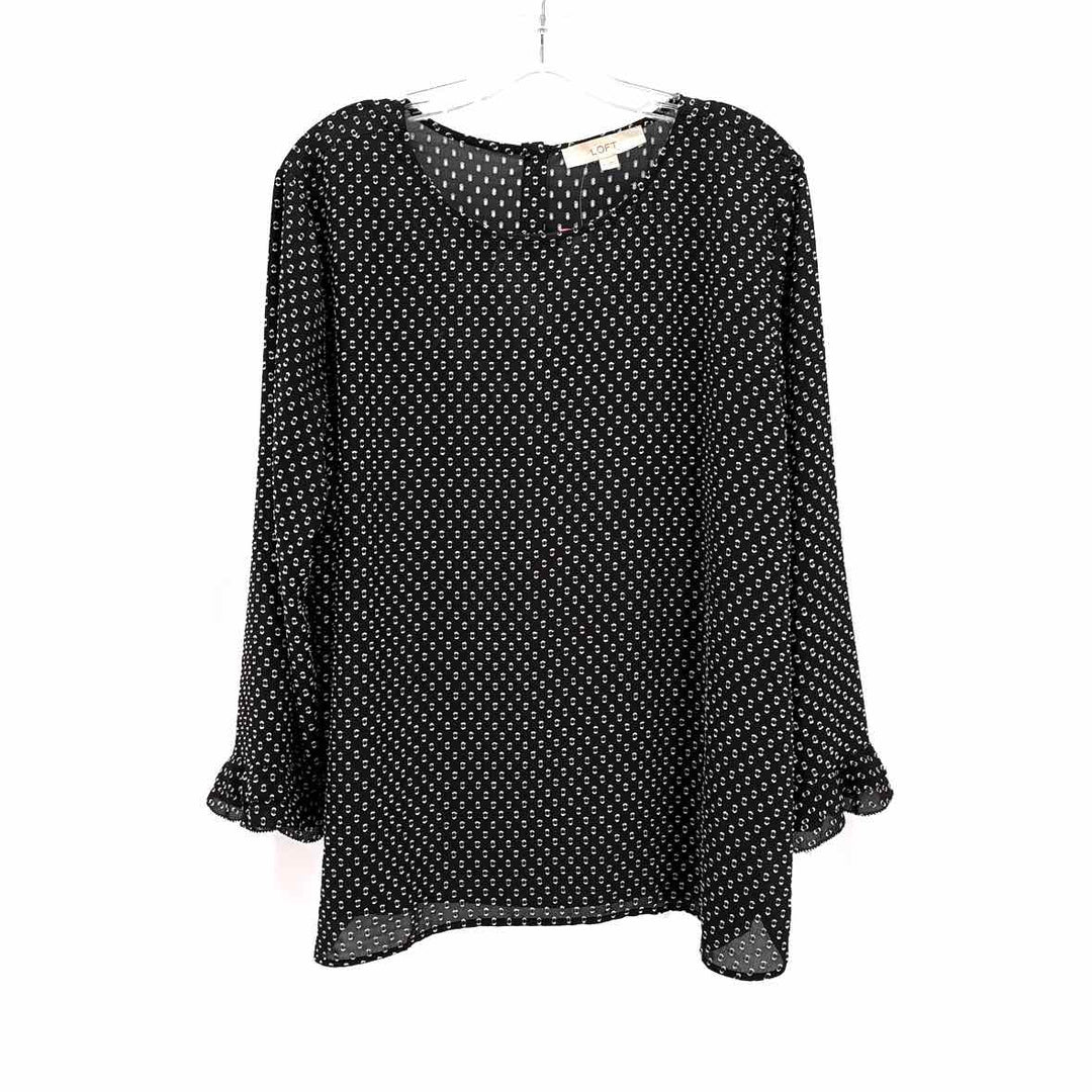 Size XL LOFT Black Shirt
