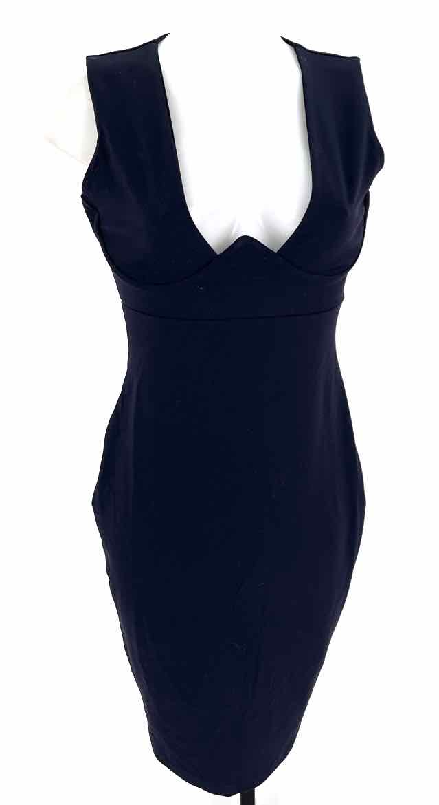 Size L Susana Monaco Navy Dress