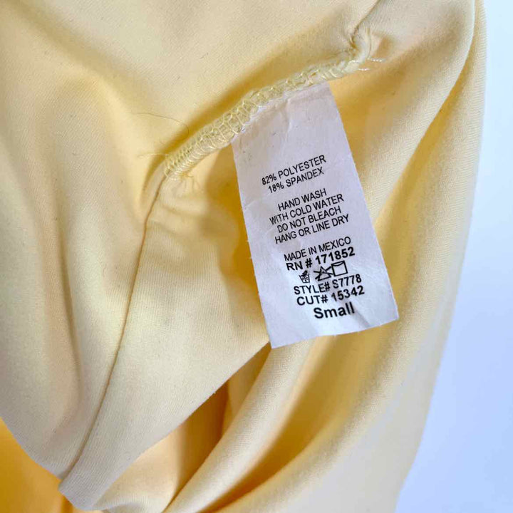 Size S Yellow Skirt