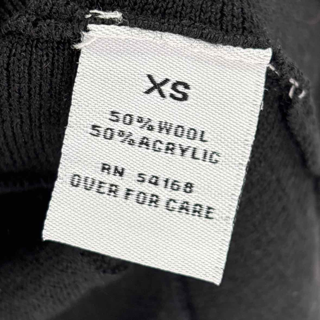 Size XS ELLIOTT LAUREN Black Knit Sweater
