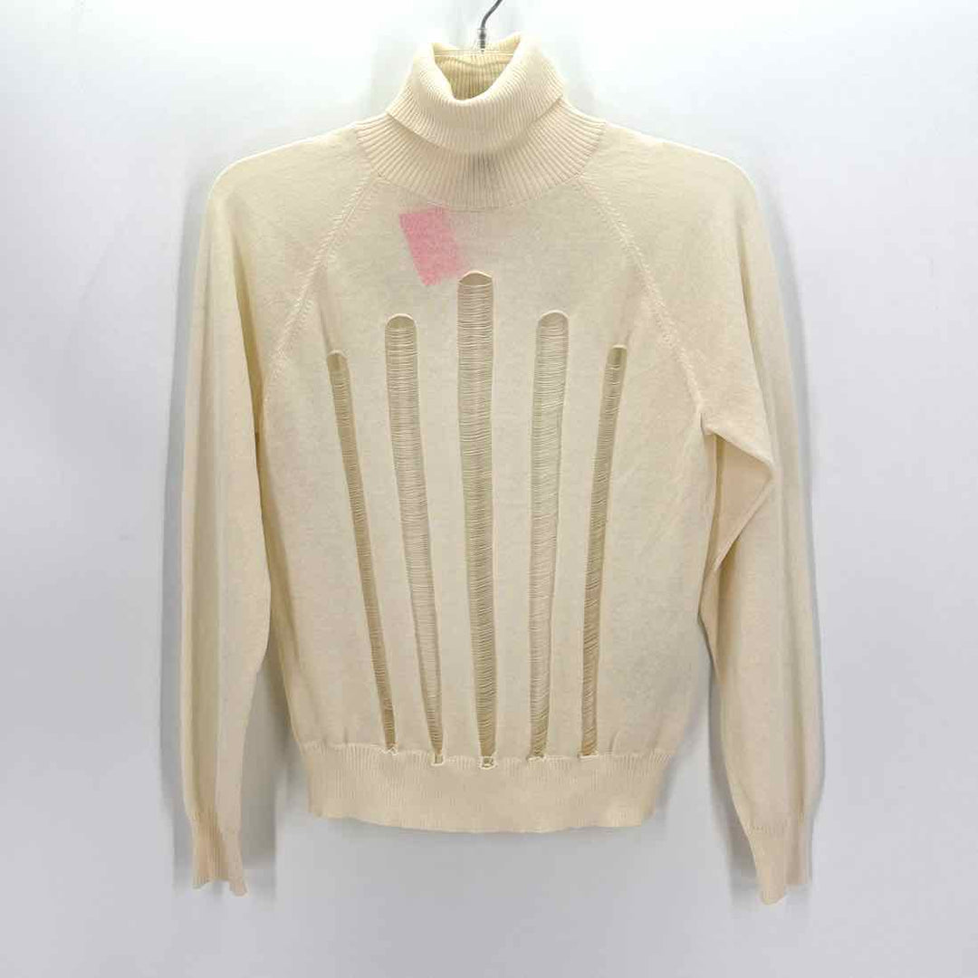 Size 6 H&M Ivory Knit Sweater