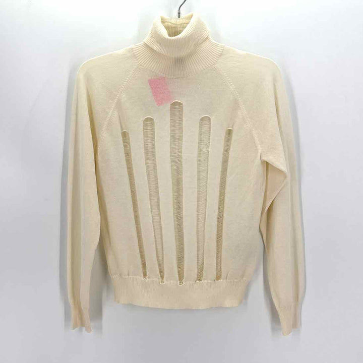 Size 6 H&M Ivory Knit Sweater