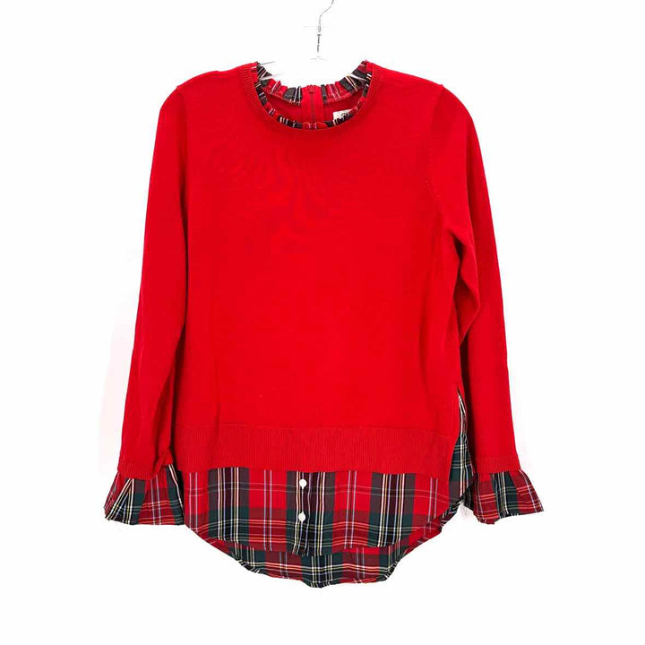 Size S CROWN & IVY Red Sweater