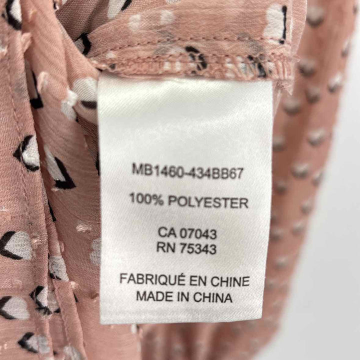 Size M RACHEL ZOE Pink Shirt