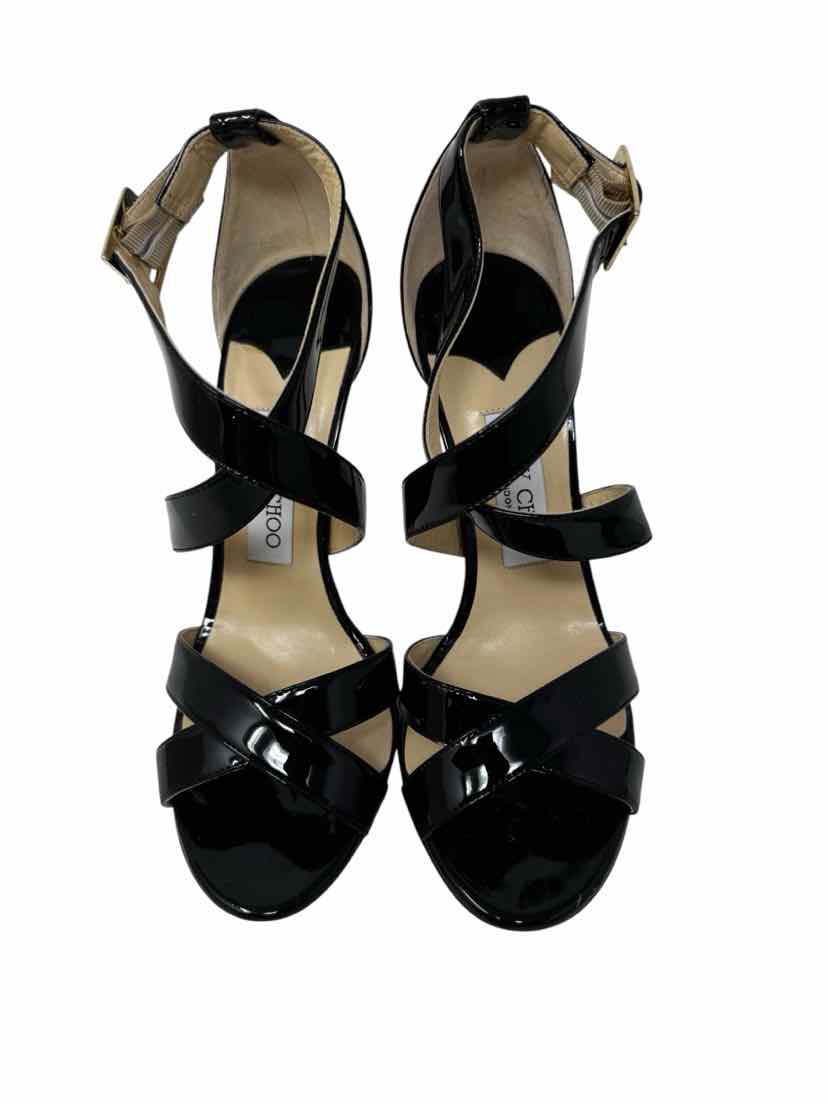 Shoe Size 39 JIMMY CHOO Black PATENT Luxury - Pumps