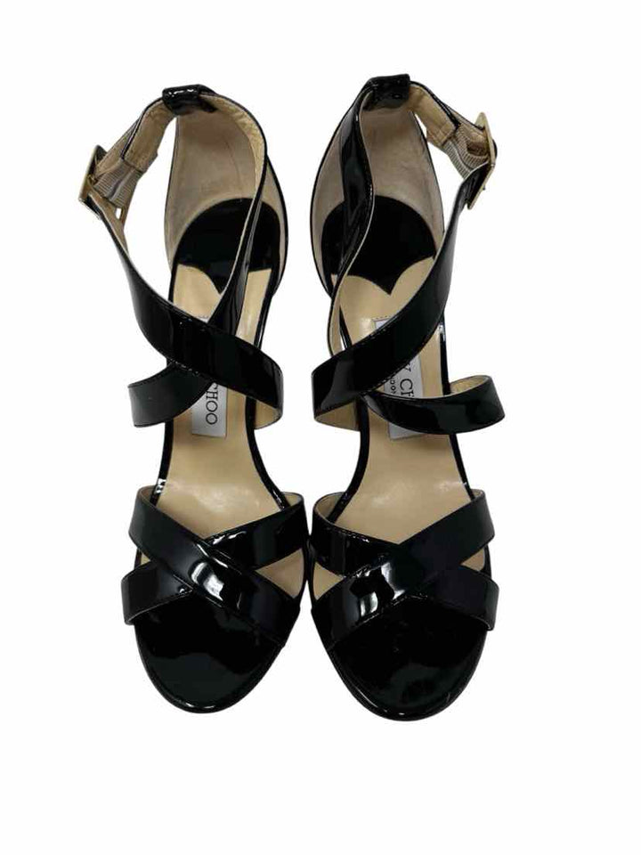 Shoe Size 39 JIMMY CHOO Black PATENT Luxury - Pumps