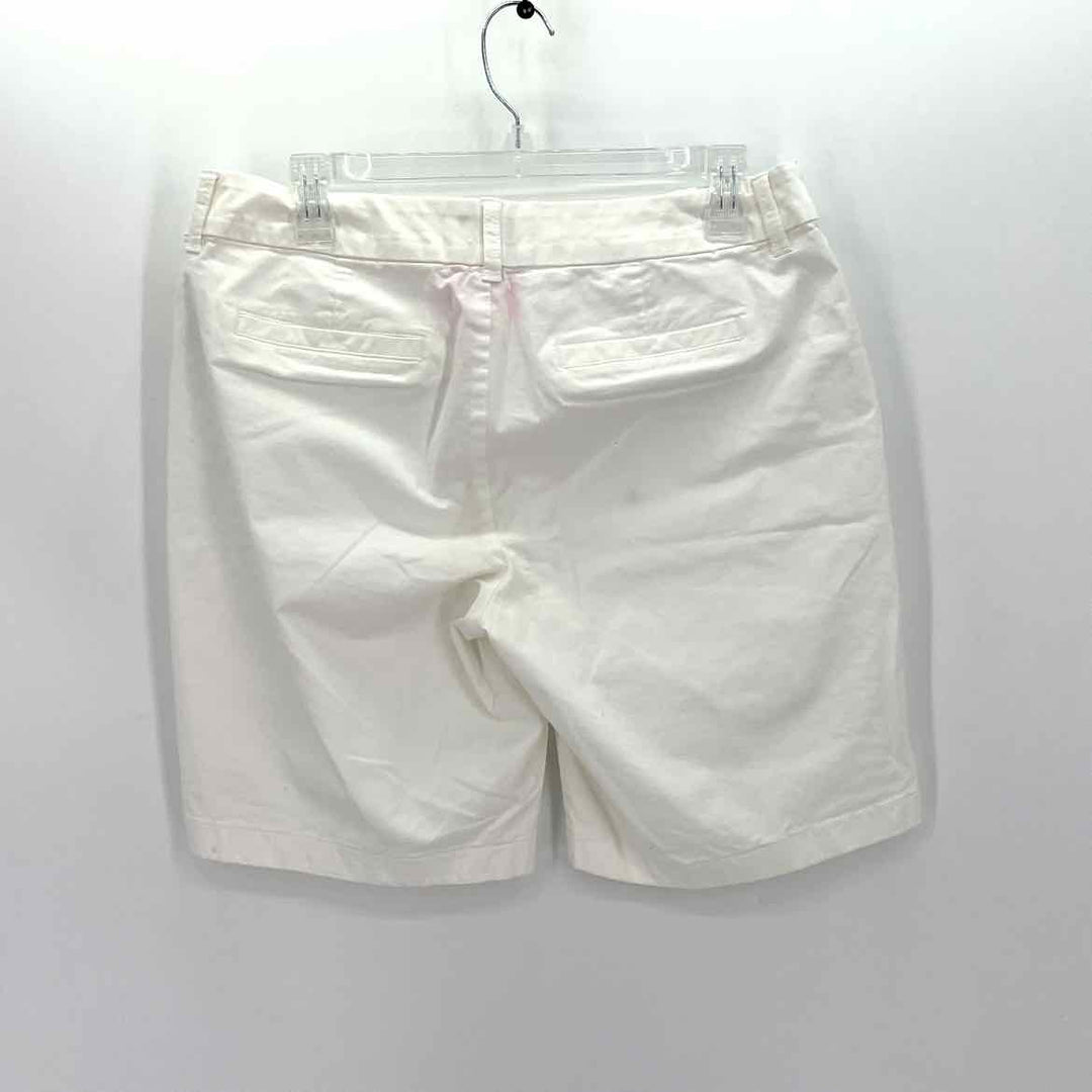 Size 8 J Crew White Shorts