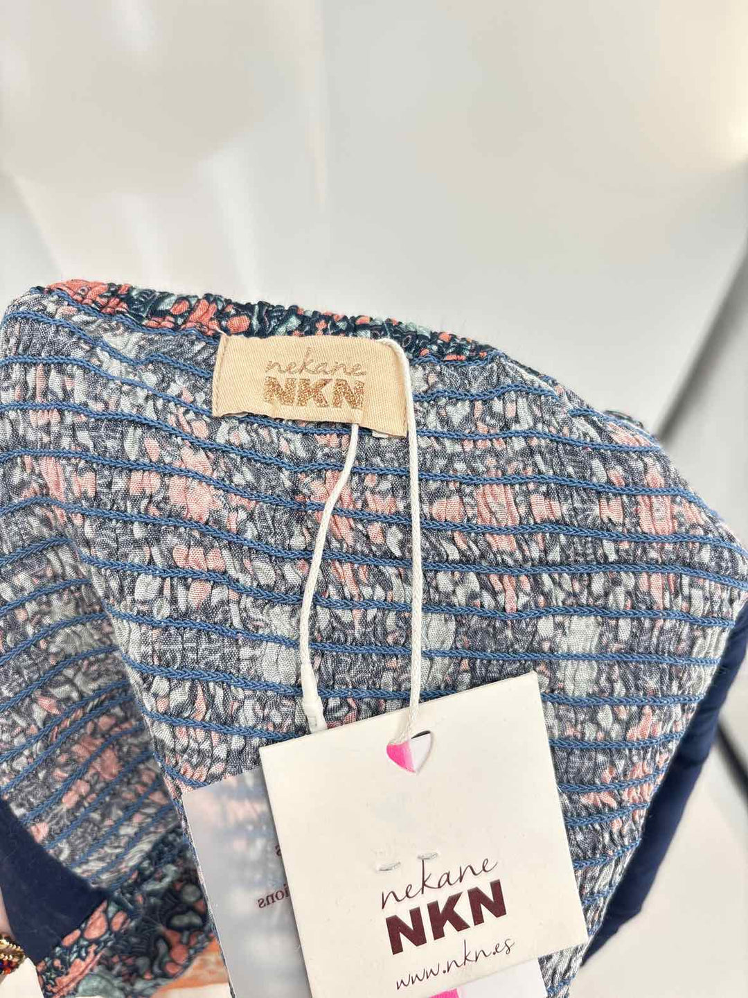 Size S Blue Print Shirt
