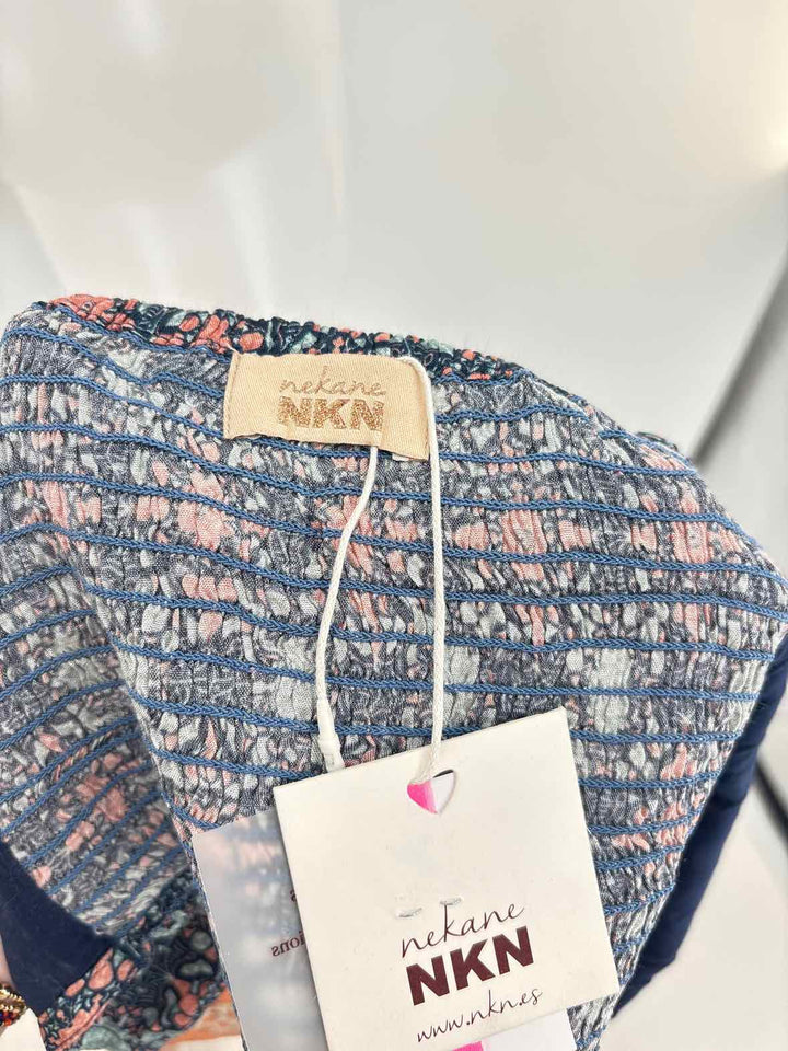 Size S Blue Print Shirt
