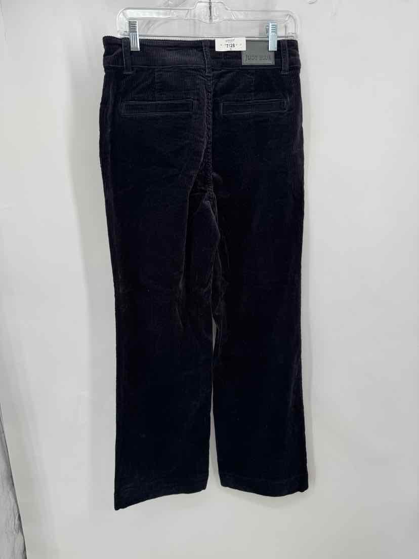 Size 7 JUDY BLUE Black Corduroy Pants