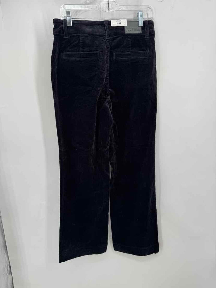 Size 7 JUDY BLUE Black Corduroy Pants