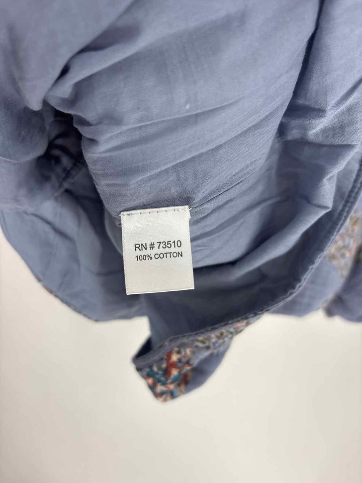 Size XS IVY JANE Blue Print Jacket